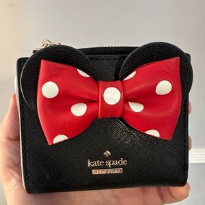 NWT Disney Kate Spade Minnie Mouse Wallet ♠️♥️